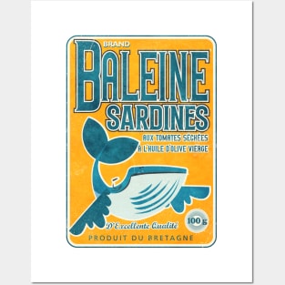 Baleien Sardines Posters and Art